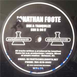 Download Jonathan Foote - Tranquilize