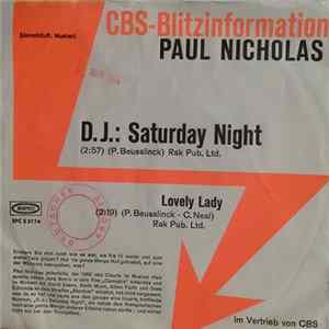 Download Paul Nicholas - D.J.: Saturday Night