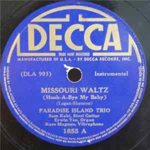 Download The Paradise Island Trio - Missouri Waltz