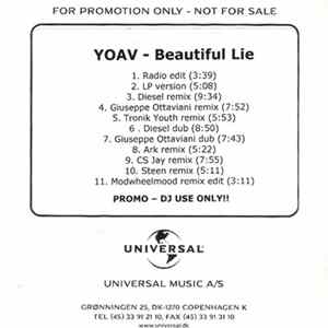 Download Yoav - Beautiful Lie