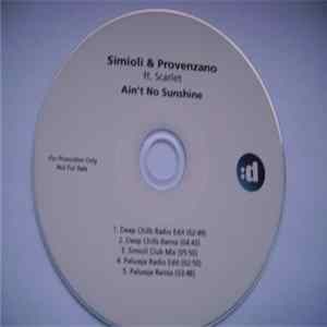 Download Simioli & Provenzano Ft. Scarlet - Ain't No Sunshine