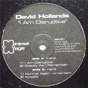 Download David Hollands - I Am Disruptive