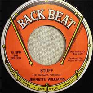 Download Jeanette Williams - Stuff / You Gotta Come Through
