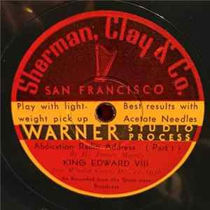 Download King Edward VIII - Abdication Radio Address