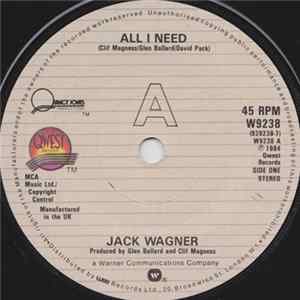 Download Jack Wagner - All I Need