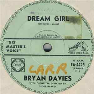 Download Bryan Davies - Dream Girl / Then I'll Know