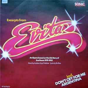 Download Andrew Lloyd Webber And Tim Rice - Excerpts From Evita
