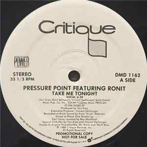 Download Pressure Point Featuring Ronit - Take Me Tonight