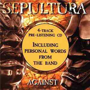 Download Sepultura - Against (4-Track Pre-Listening CD)