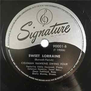 Download Coleman Hawkins Swing Four - The Man I Love / Sweet Lorraine