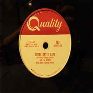 Download Jan & Arnie - Jennie Lee / Gotta Getta Date