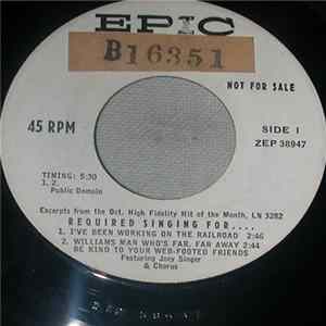 Download Joey Singer And Chorus - Required Sing For ....