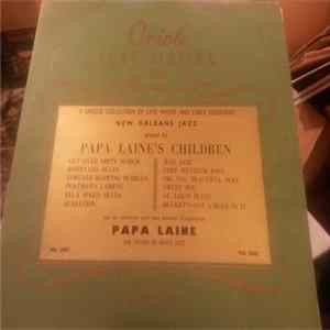 Download Papa Laine's Children - A Unique Collection Of Late White And Early Colored New Orleans Jazz