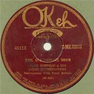 Download Earl Johnson & His Dixie Entertainers - Boil Dem Cabbage Down / Shortenin' Bread