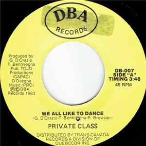 Download Private Class - We All Like To Dance