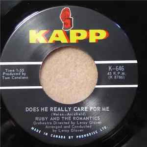 Download Ruby And The Romantics - Does He Really Care For Me