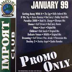 Download Various - Promo Only Import Club January 99
