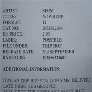 Download SIMM - Nowhere