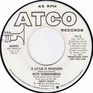 Download Pete Townshend - A Little Is Enough