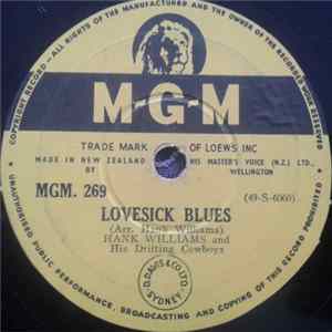 Download Hank Williams And His Drifting Cowboys - Lovesick Blues / Wedding Bells