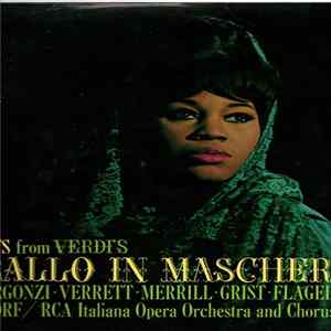 Download Leontyne Price, Carlo Bergonzi, Robert Merrill, Shirley Verrett, Reri Grist, Ezio Flagello, Ferruccio Mazzoli, Giuseppe Verdi - Un Ballo In Maschera (Highlights)