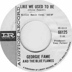 Download Georgie Fame And The Blue Flames - Like We Used To Be / Blue Monday