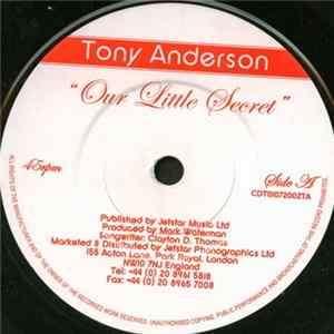 Download Tony Anderson - Our Little Secret