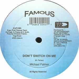 Download Michael Palmer / Najo - Don't Switch On Me / Nasty