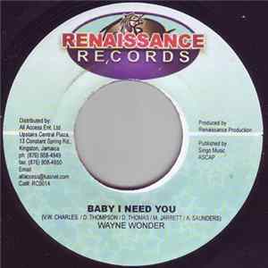 Download Wayne Wonder - Baby I Need You