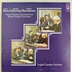 Download Mozart · Stamitz, Stern · Zukerman · Barenboim, The English Chamber Orchestra - Sinfonia Concertante K364 / Sinfonia Concertante