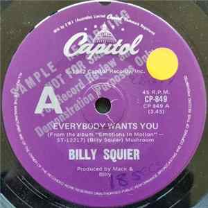 Download Billy Squier - Everybody Wants You