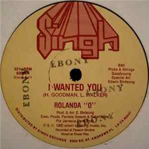Download Rolanda "O" - I Wanted You