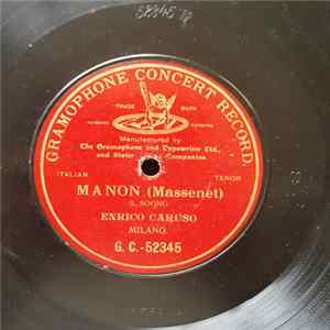 Download Enrico Caruso - Manon - Il Sogno