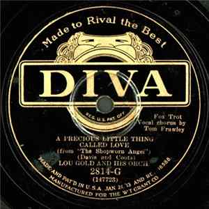 Download Lou Gold And His Orch. - A Precious Little Thing Called Love / Buy Buy For Baby