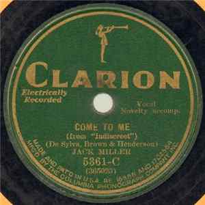 Download Jack Miller - Come To Me / Many Happy Returns Of The Day