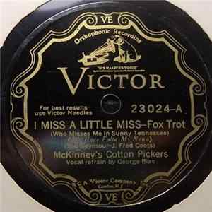 Download McKinney's Cotton Pickers - I Miss A Little Miss / After All You're All I'm After