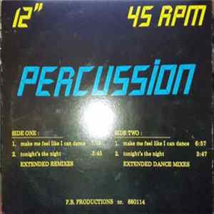 Download Percussion - Make Me Feel Like I Can Dance