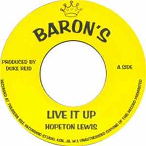 Download Hopeton Lewis / Baba Brooks - Live It Up / Smoking Ska