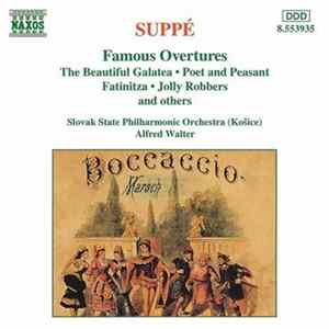 Download Suppé, Slovak State Philharmonic Orchestra, Košice, Alfred Walter - Famous Overtures