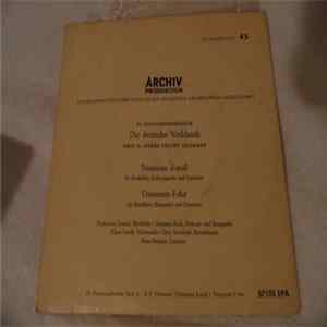 Download Georg Philipp Telemann - Trisonate D-Moll / Trisonate F-dur