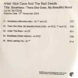 Download Nick Cave & The Bad Seeds - Breathless / There She Goes, My Beautiful World