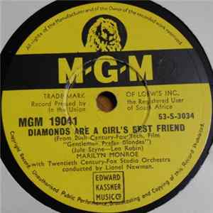 Download Marilyn Monroe, Jane Russell - Diamonds Are A Girl's Best Friend / A Little Girl From Little Rock