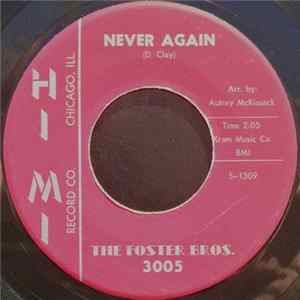 Download The Foster Bros. - Never Again / I Could Cry