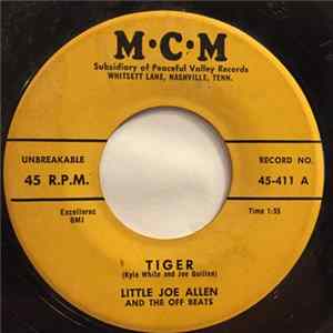 Download Little Joe Allen And The Off Beats - Tiger / Cause I Love You