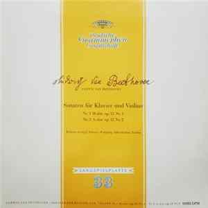 Download Ludwig van Beethoven, Wilhelm Kempff, Wolfgang Schneiderhan - Sonaten Für Klavier Und Violine: Nr. 1 D-Dur Op. 12 Nr. 1 / Nr. 2 A-Dur Op. 12 Nr. 2