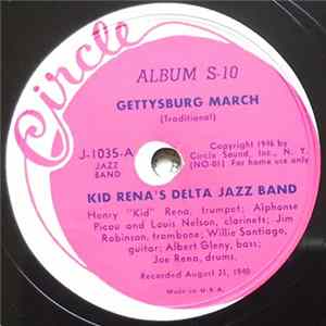 Download Kid Rena's Delta Jazz Band - Gettysburg March / Lowdown Blues
