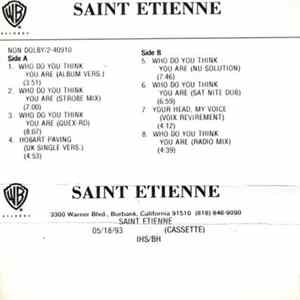 Download Saint Etienne - Who Do You Think You Are