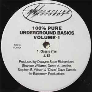 Download Backroom Productions - 100% Pure Underground Basics Volume 1