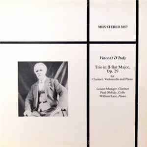 Download Vincent d'Indy - Trio In B-flat Major, Op. 29