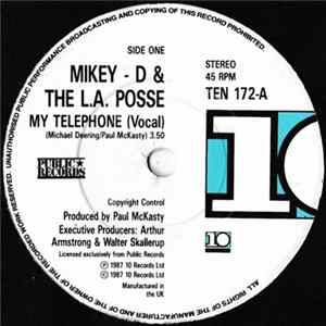 Download Mikey D & The LA Posse - My Telephone / Bust A Rhyme Mike